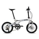Birdy R20 in Polished Silver | 11-Speed | Performance Foldable Bike