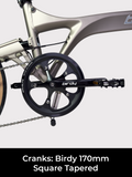 Birdy City Speed | 9-Speed | Performance Foldable Bike | Ridea Aluminium 20-inch wheelset