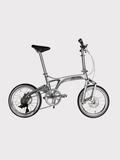 Birdy (NEW LAUNCH) BIRDY UD20 |  Special Silver Edition 11-Speed Shimano 105 | Performance Foldable Bike